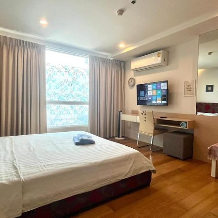 Cozy Studio Walk To Bts Free Wi-Fi Great Location Bangkok Zewnętrze zdjęcie