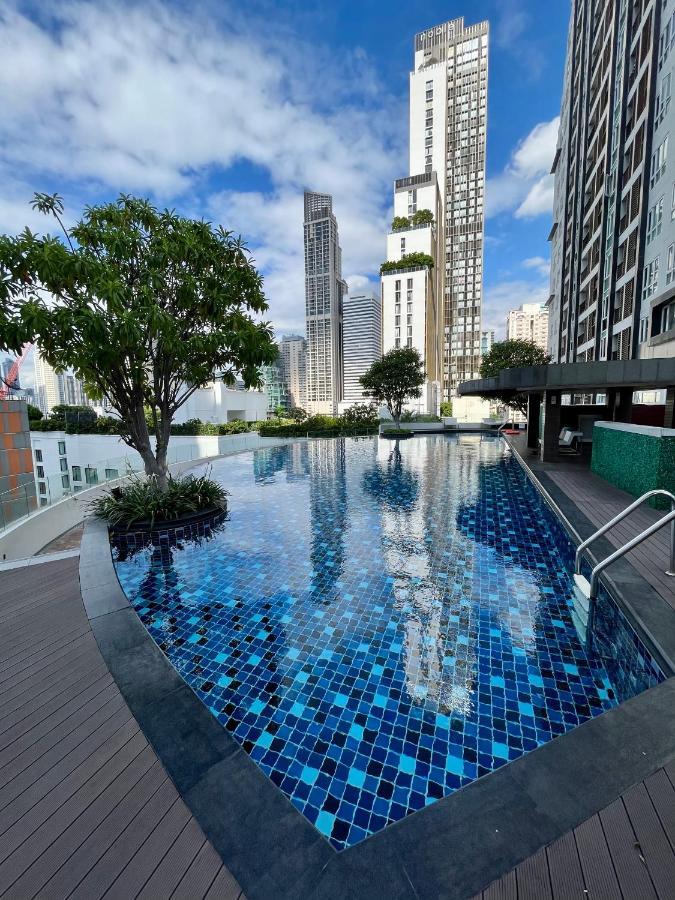 Cozy Studio Walk To Bts Free Wi-Fi Great Location Bangkok Zewnętrze zdjęcie