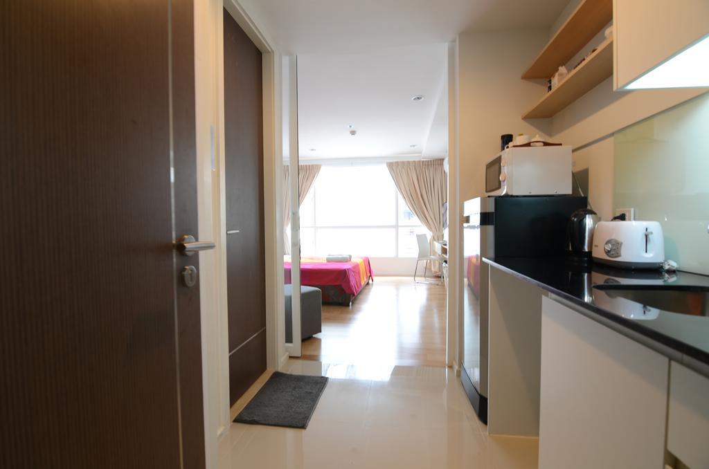 Cozy Studio Walk To Bts Free Wi-Fi Great Location Bangkok Zewnętrze zdjęcie